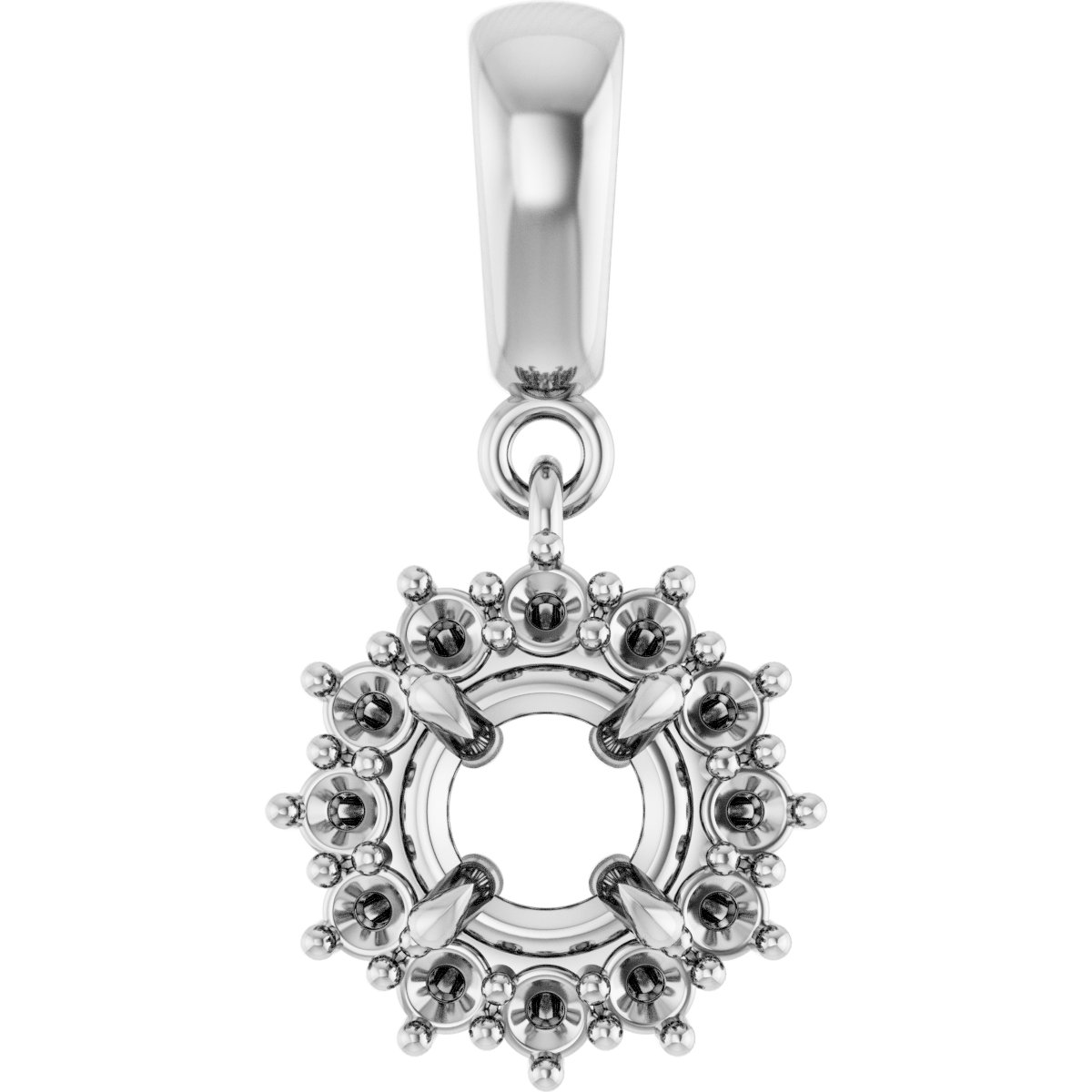 Halo-Style Pendant