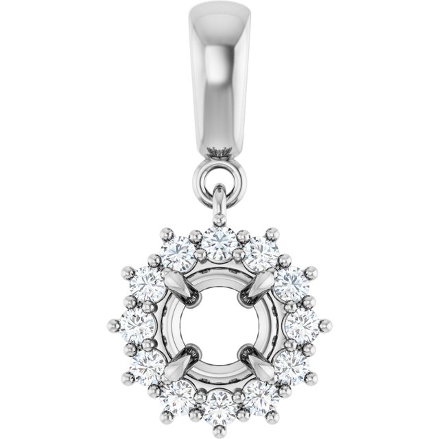 14k White Gold