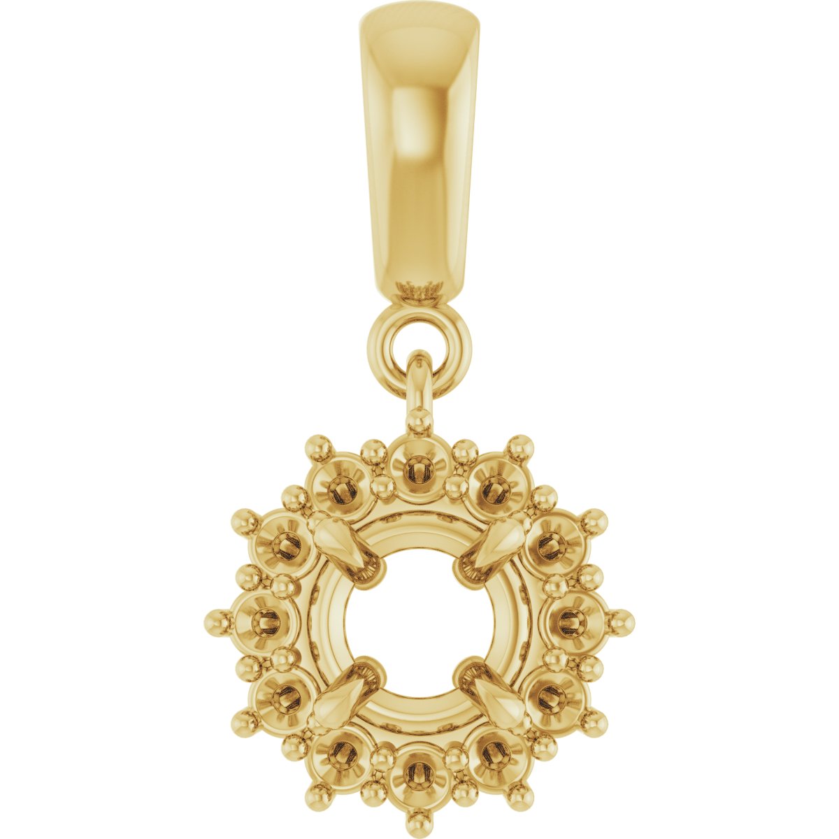 Halo-Style Pendant