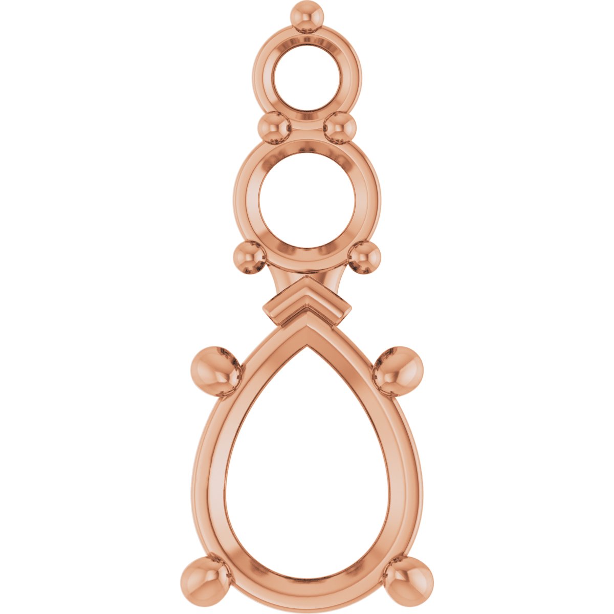 Graduated Accented Pendant