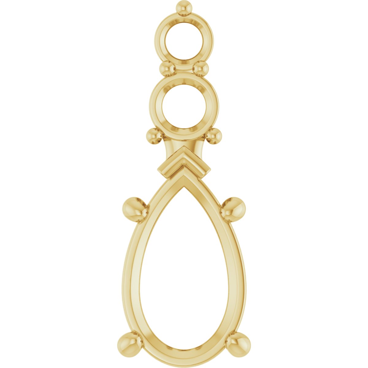 Graduated Accented Pendant