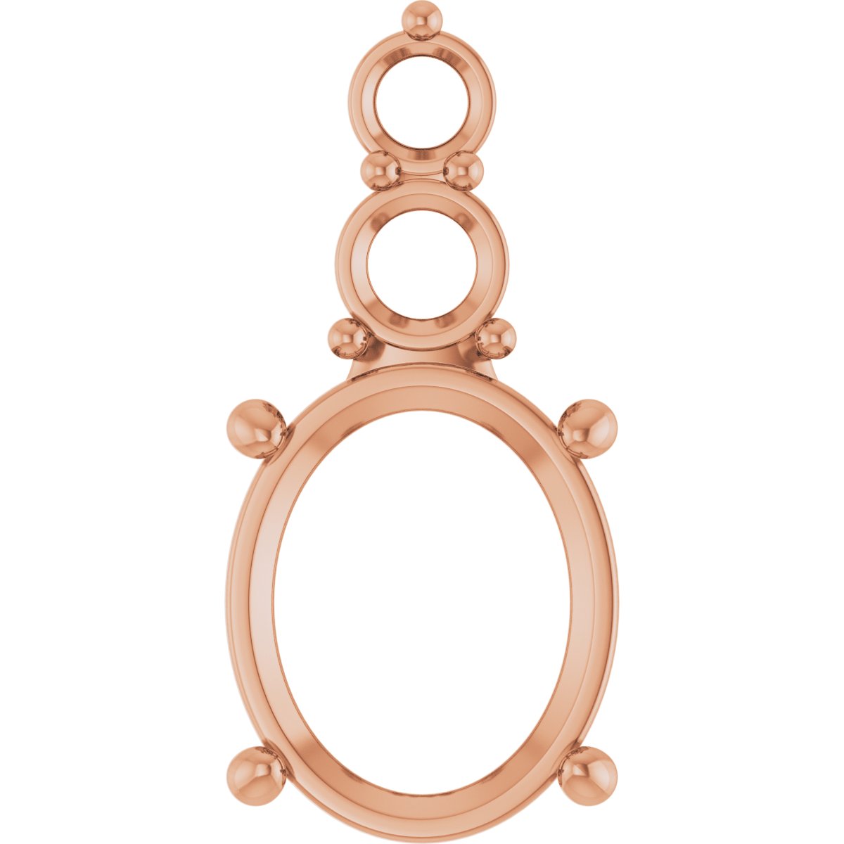 Graduated Accented Pendant