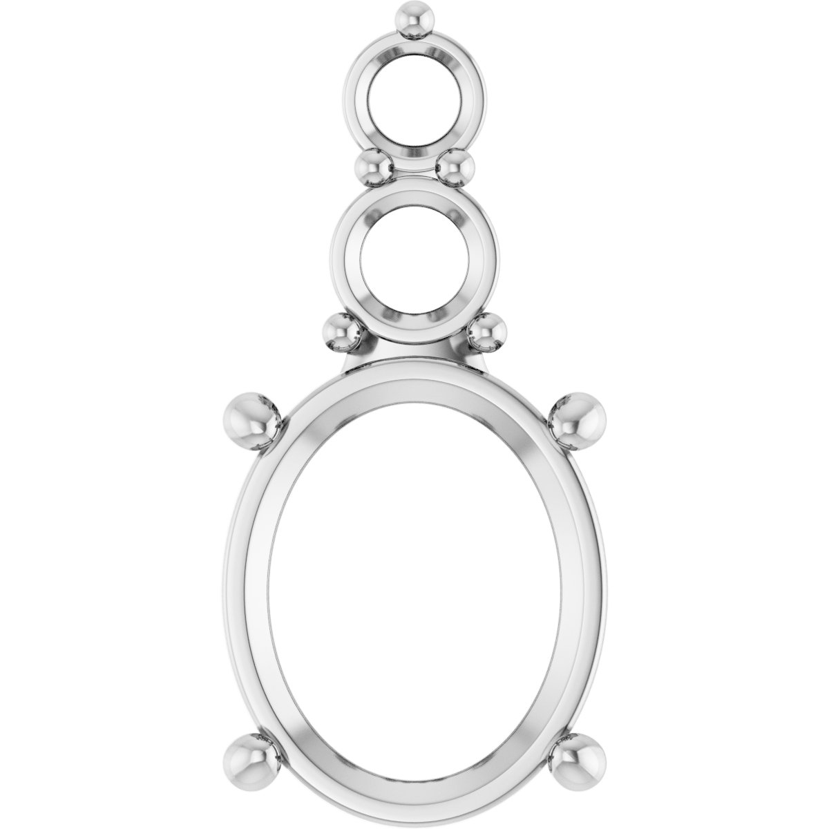 Graduated Accented Pendant