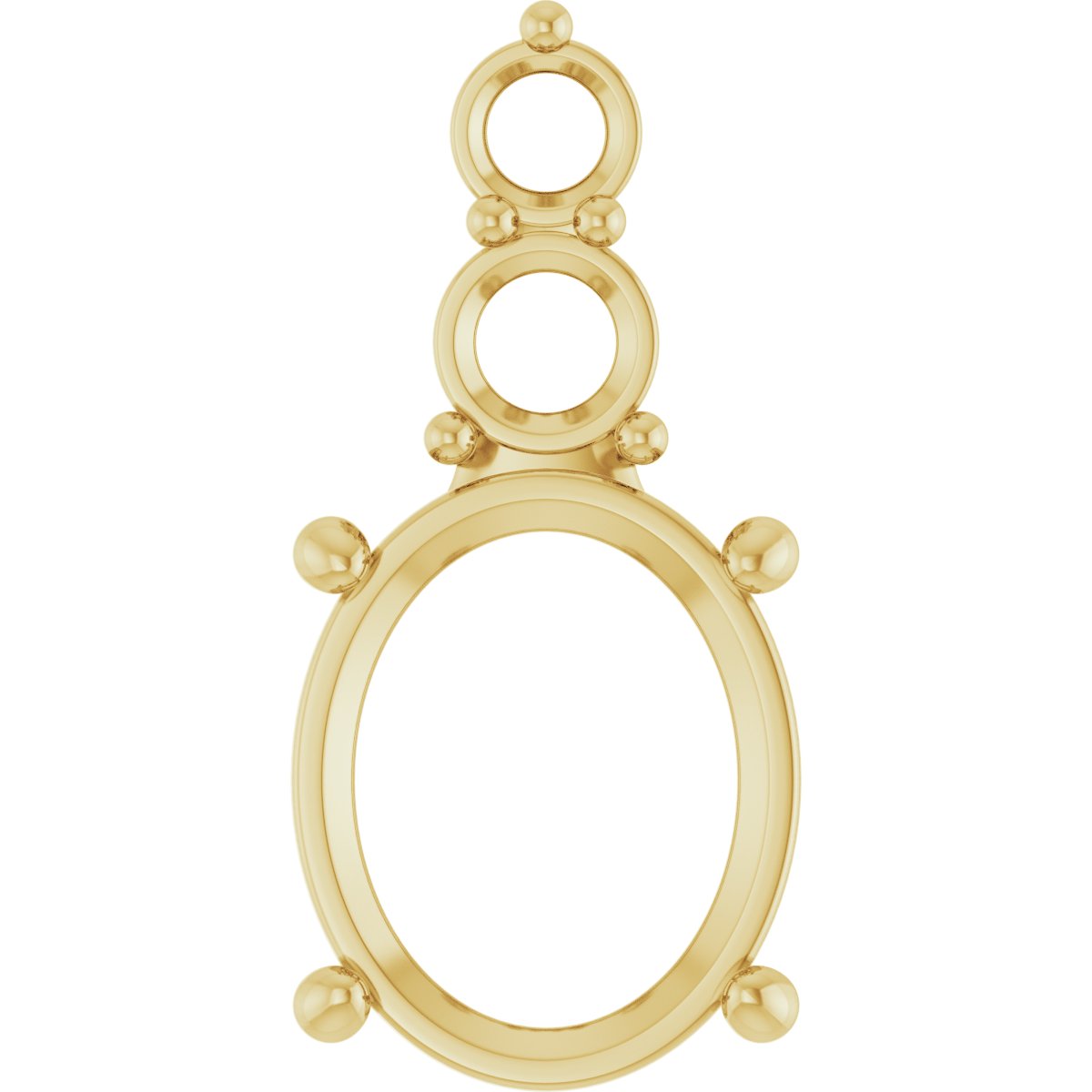 Graduated Accented Pendant