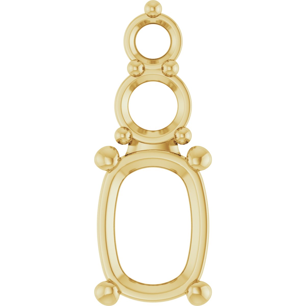 Graduated Accented Pendant