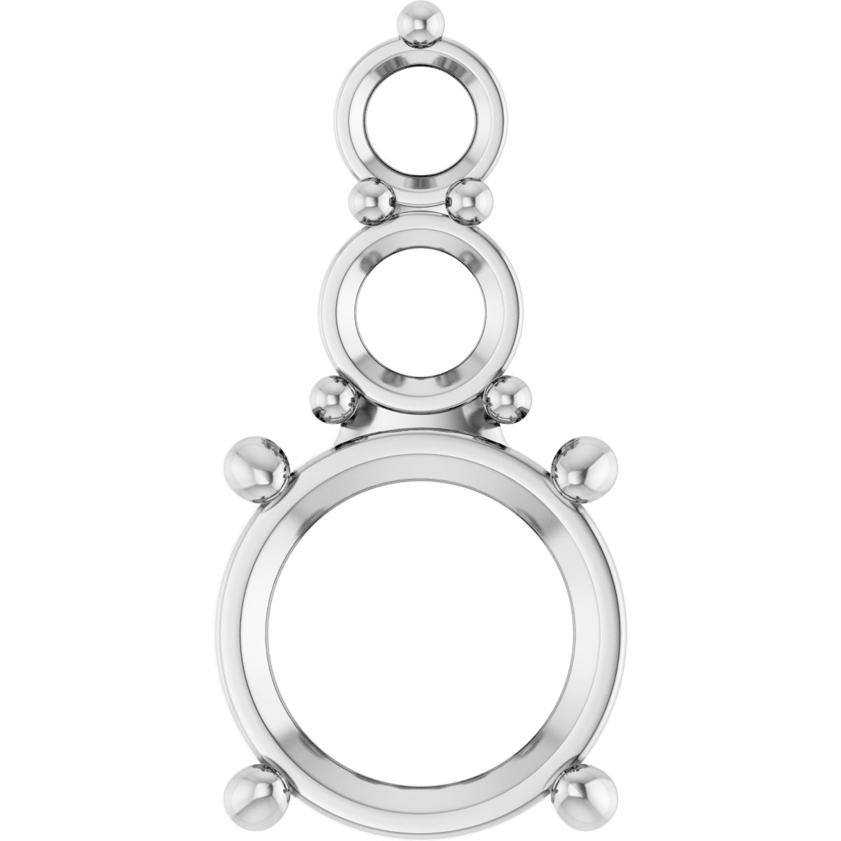 Graduated Accented Pendant