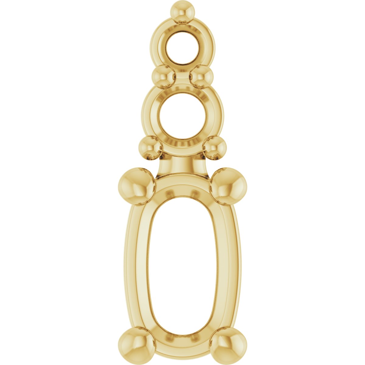Graduated Accented Pendant