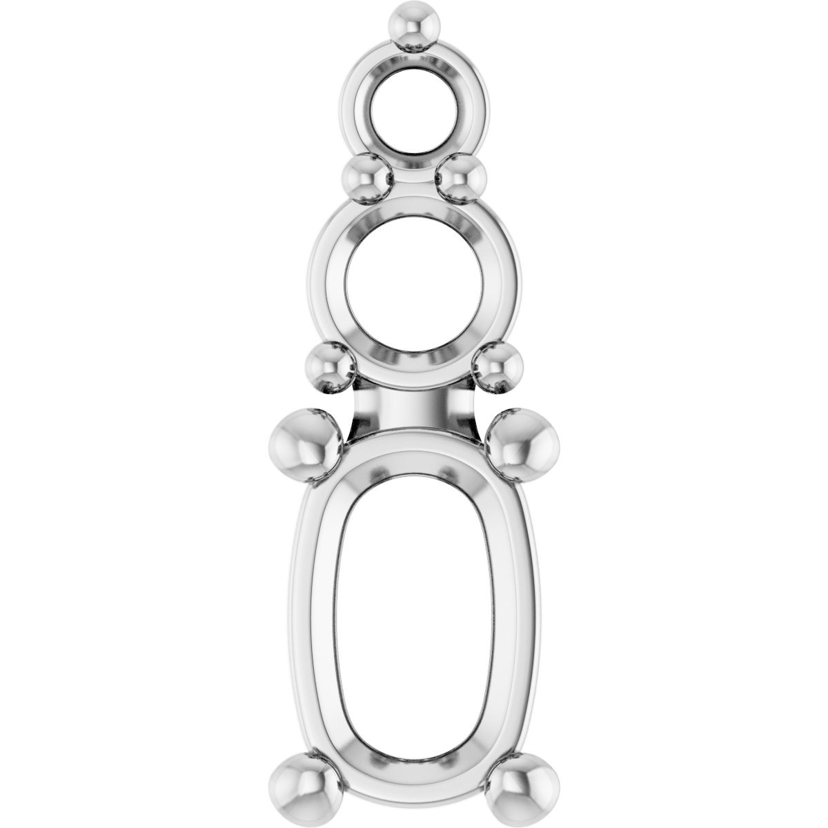 Graduated Accented Pendant