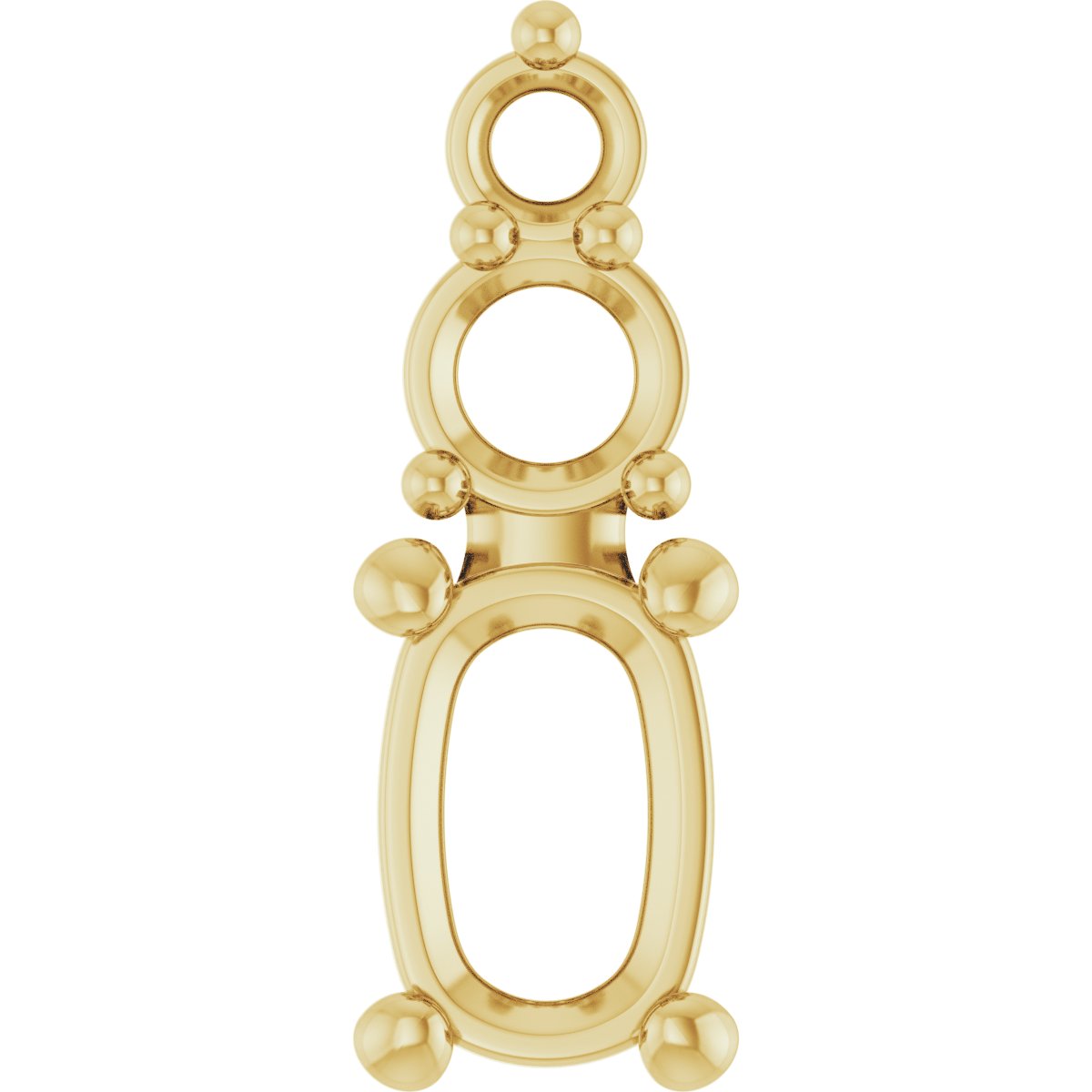 Graduated Accented Pendant