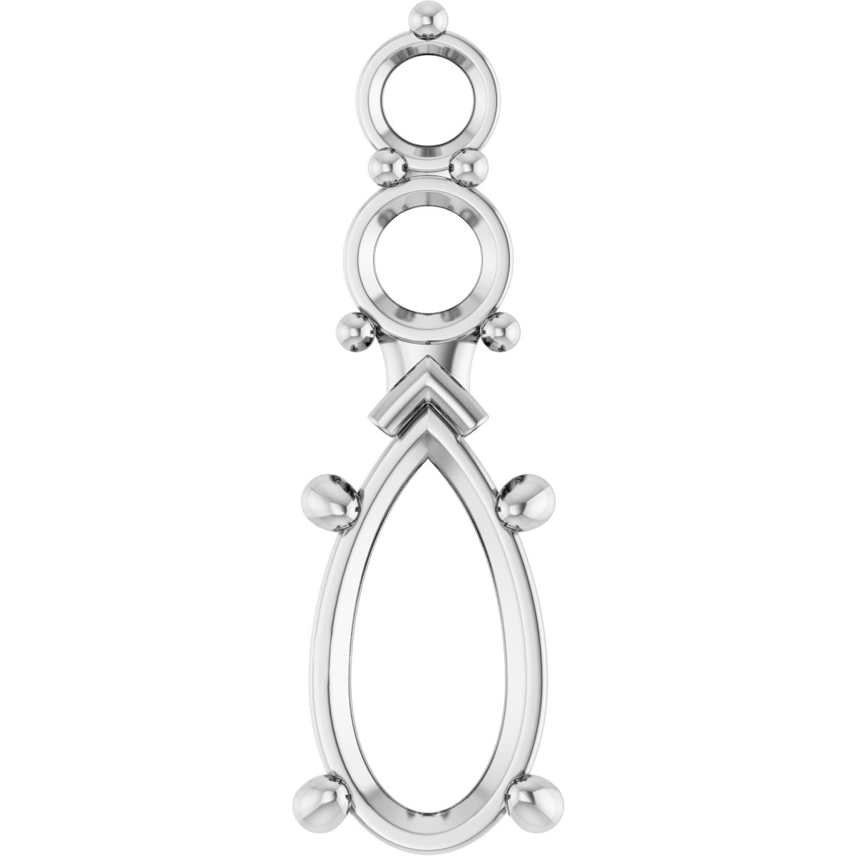 Graduated Accented Pendant