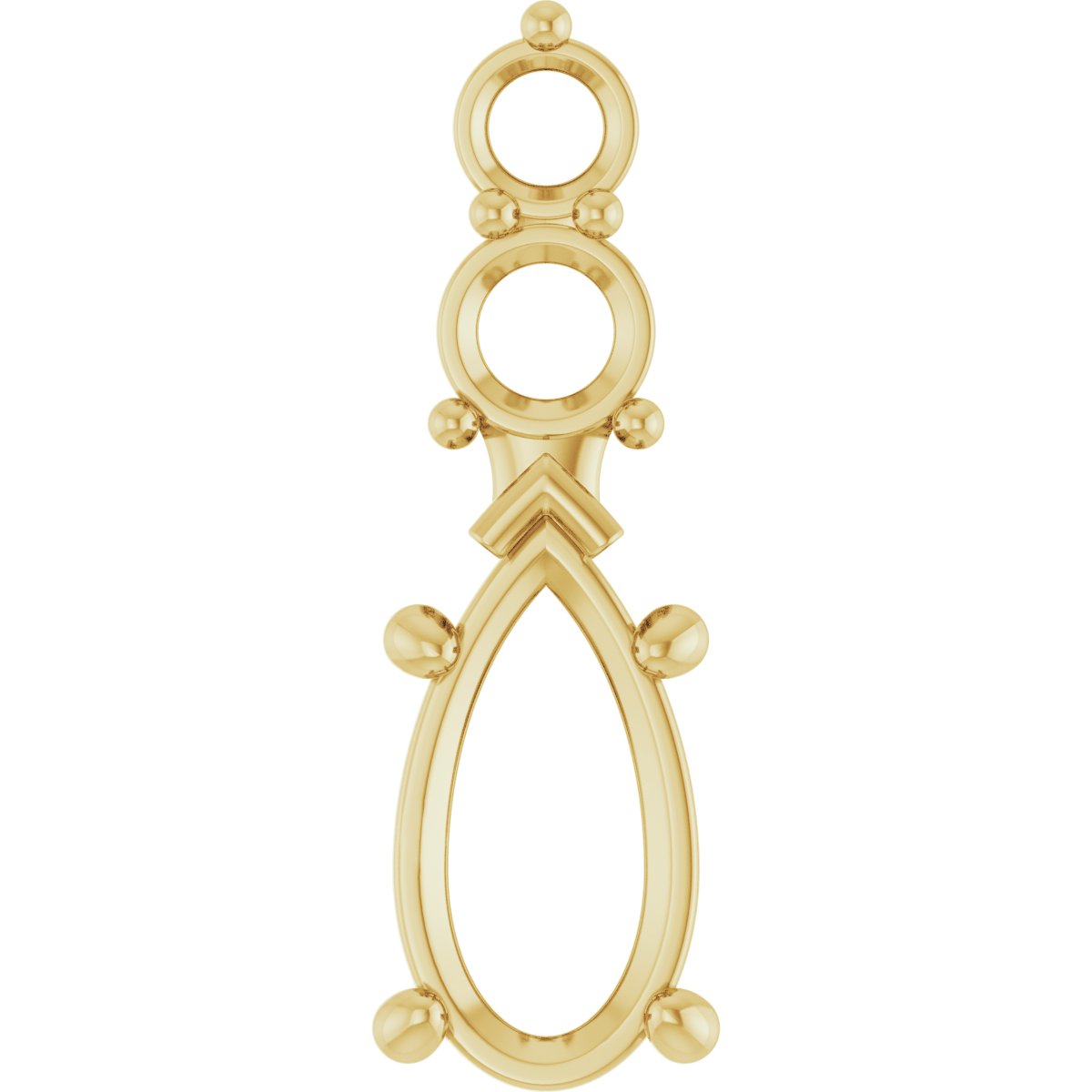 Graduated Accented Pendant
