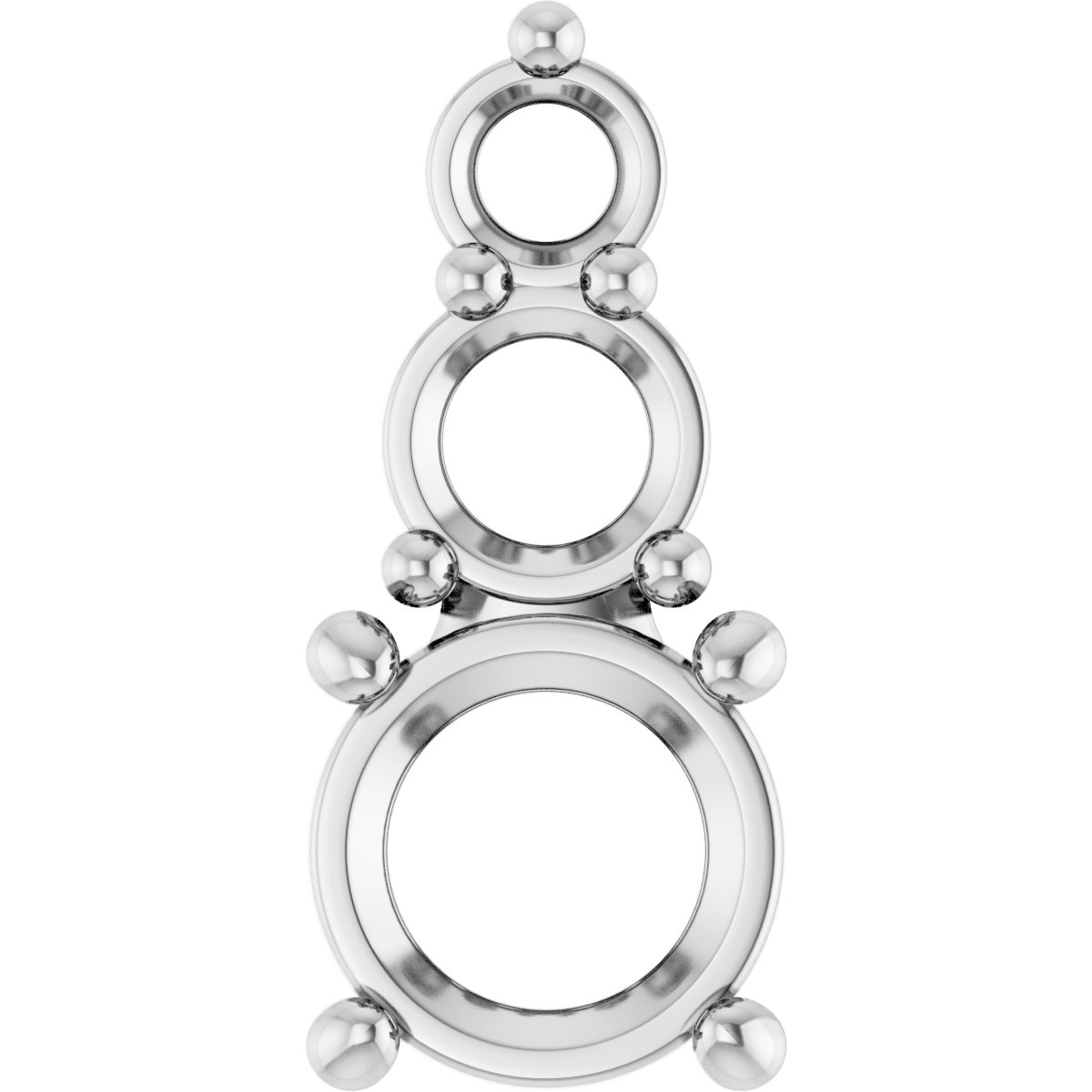 Graduated Accented Pendant