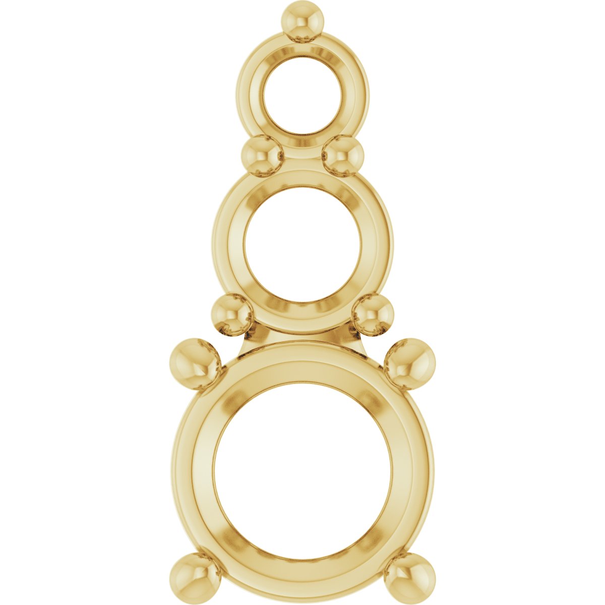 Graduated Accented Pendant