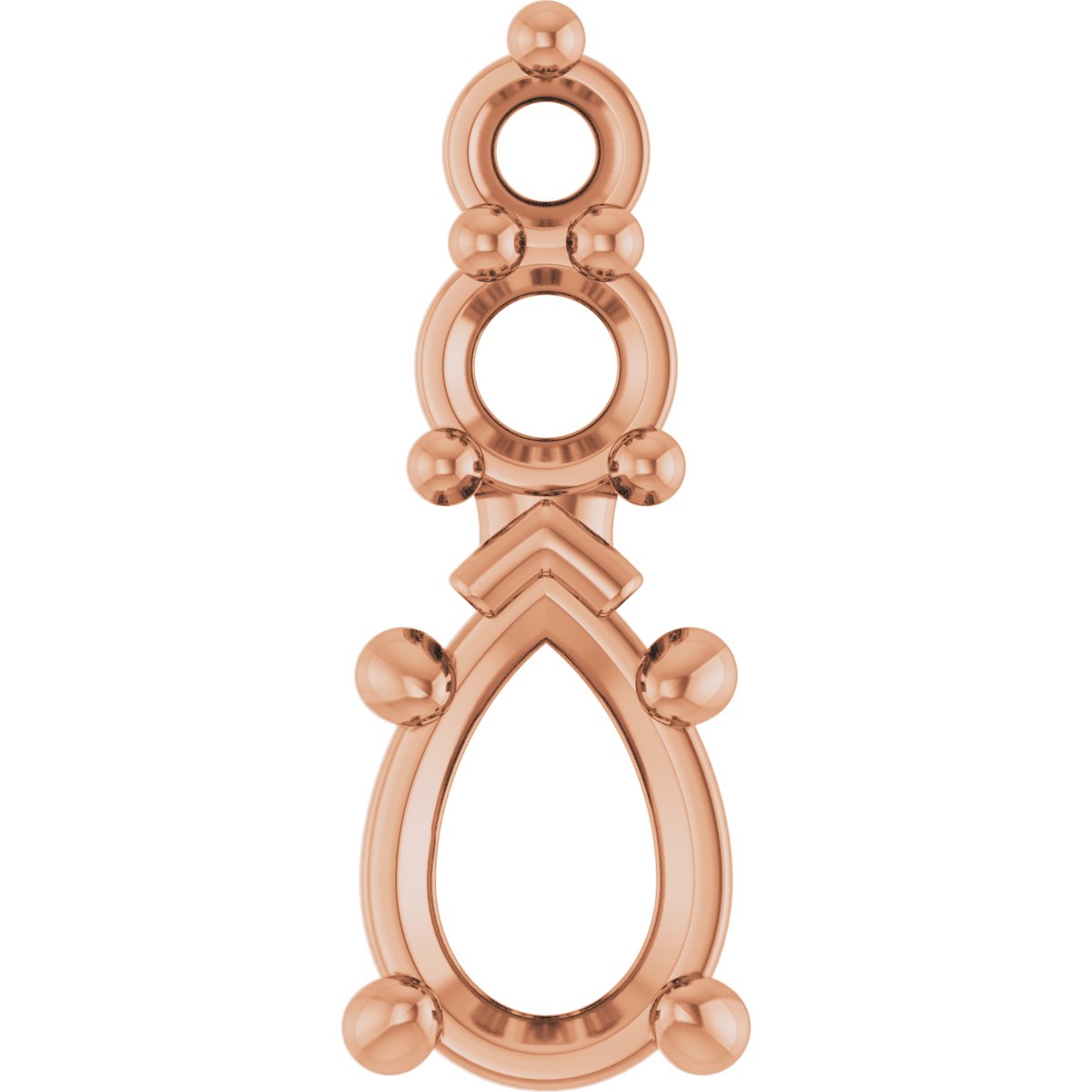 Graduated Accented Pendant