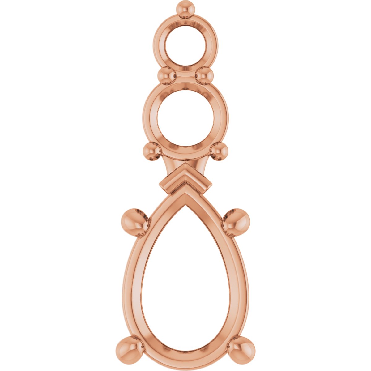 Graduated Accented Pendant