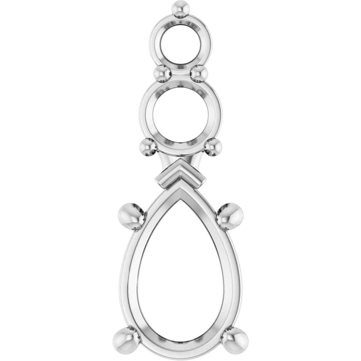 Graduated Accented Pendant