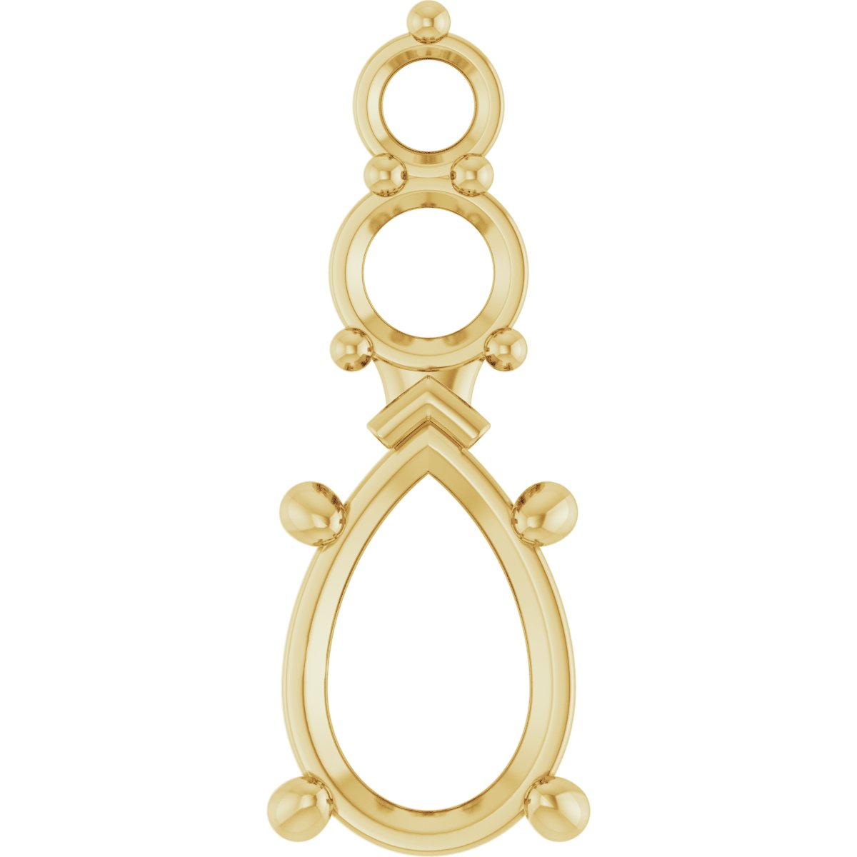 Graduated Accented Pendant