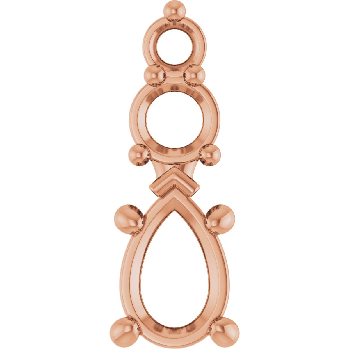 Graduated Accented Pendant