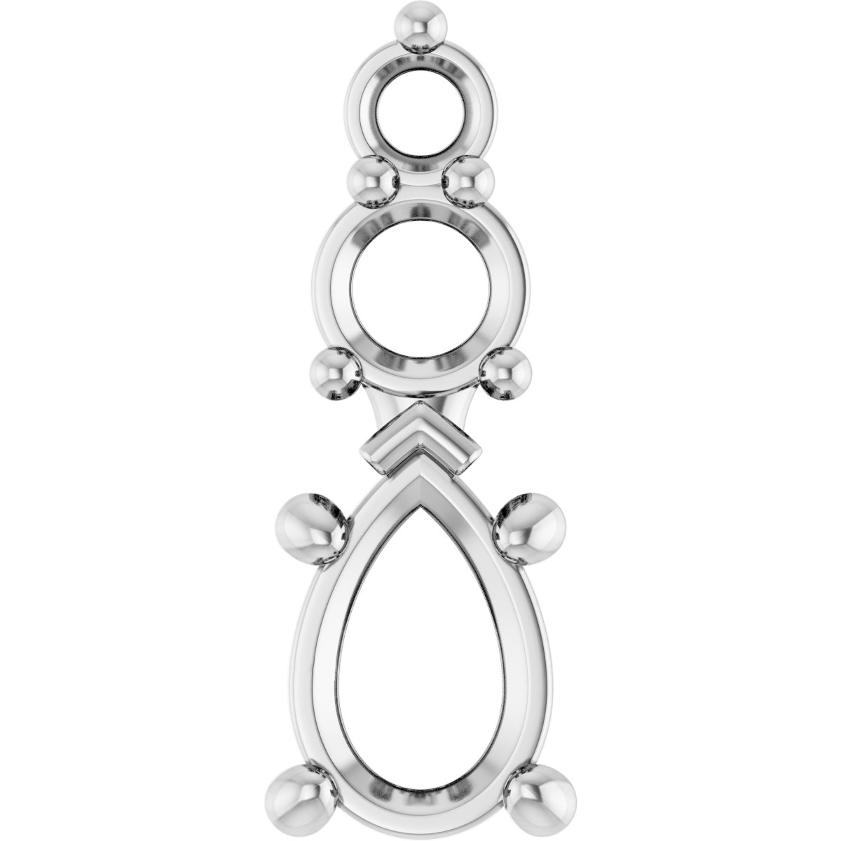 Graduated Accented Pendant