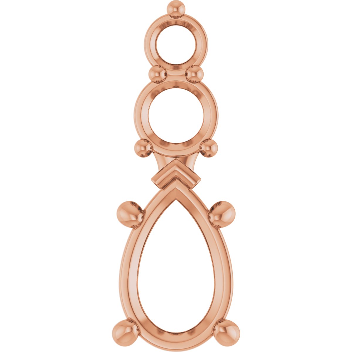Graduated Accented Pendant