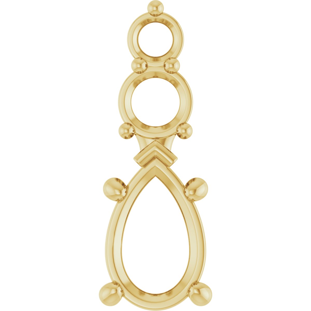 Graduated Accented Pendant