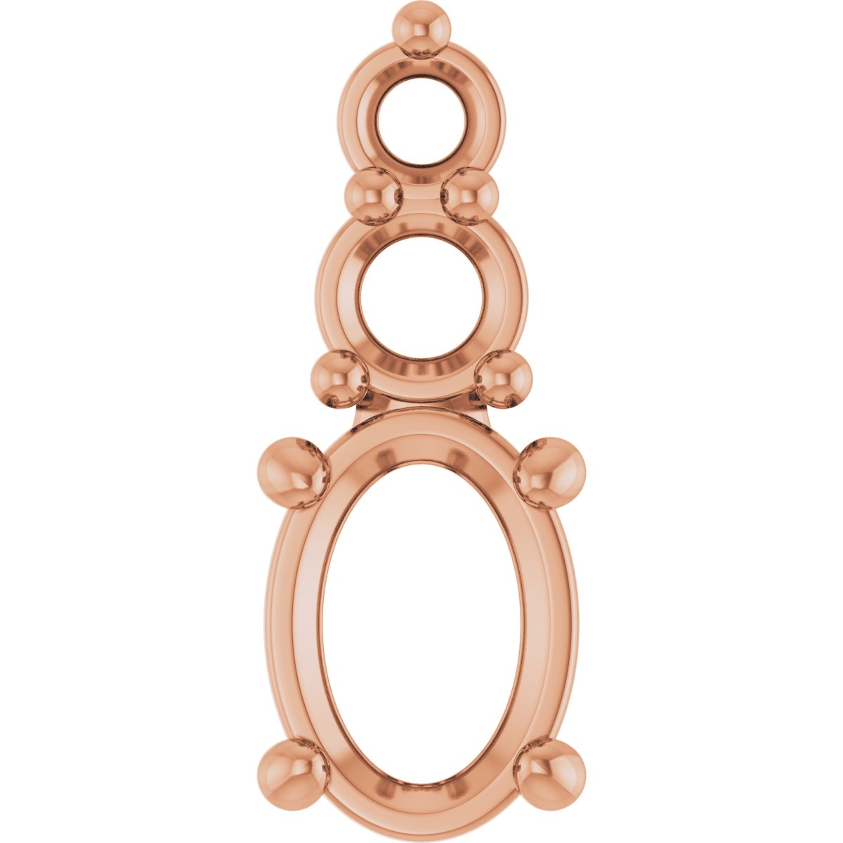 Graduated Accented Pendant