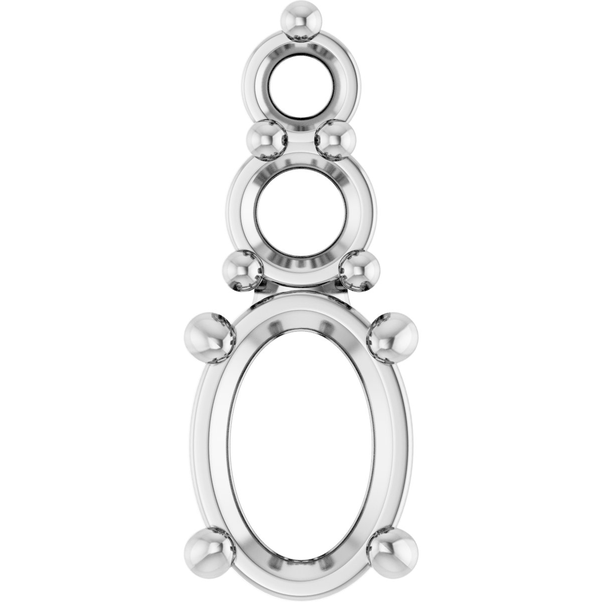 Graduated Accented Pendant