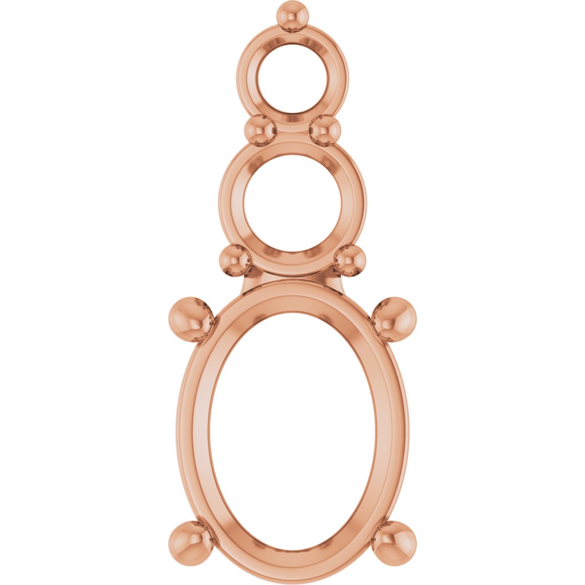 Graduated Accented Pendant