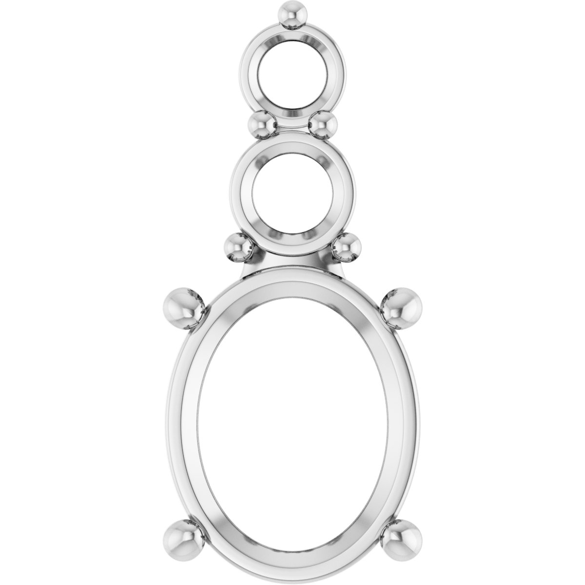 Graduated Accented Pendant