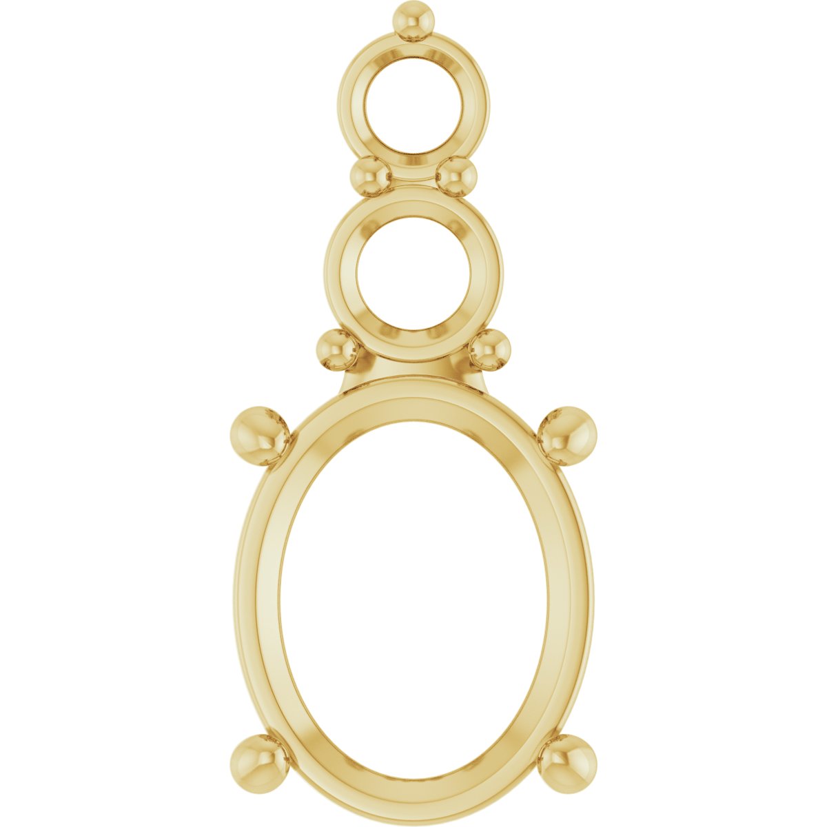 Graduated Accented Pendant