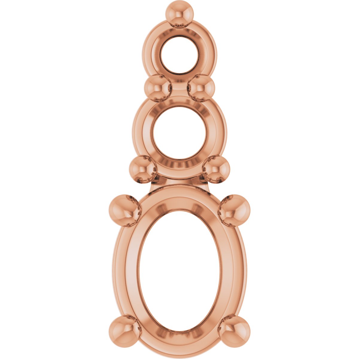 Graduated Accented Pendant