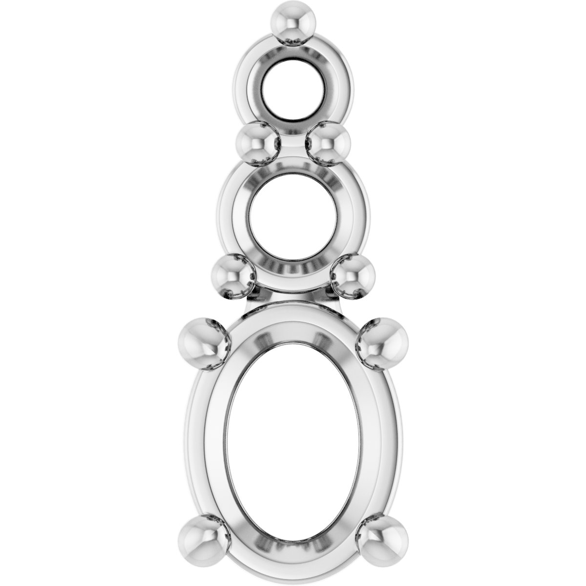 Graduated Accented Pendant