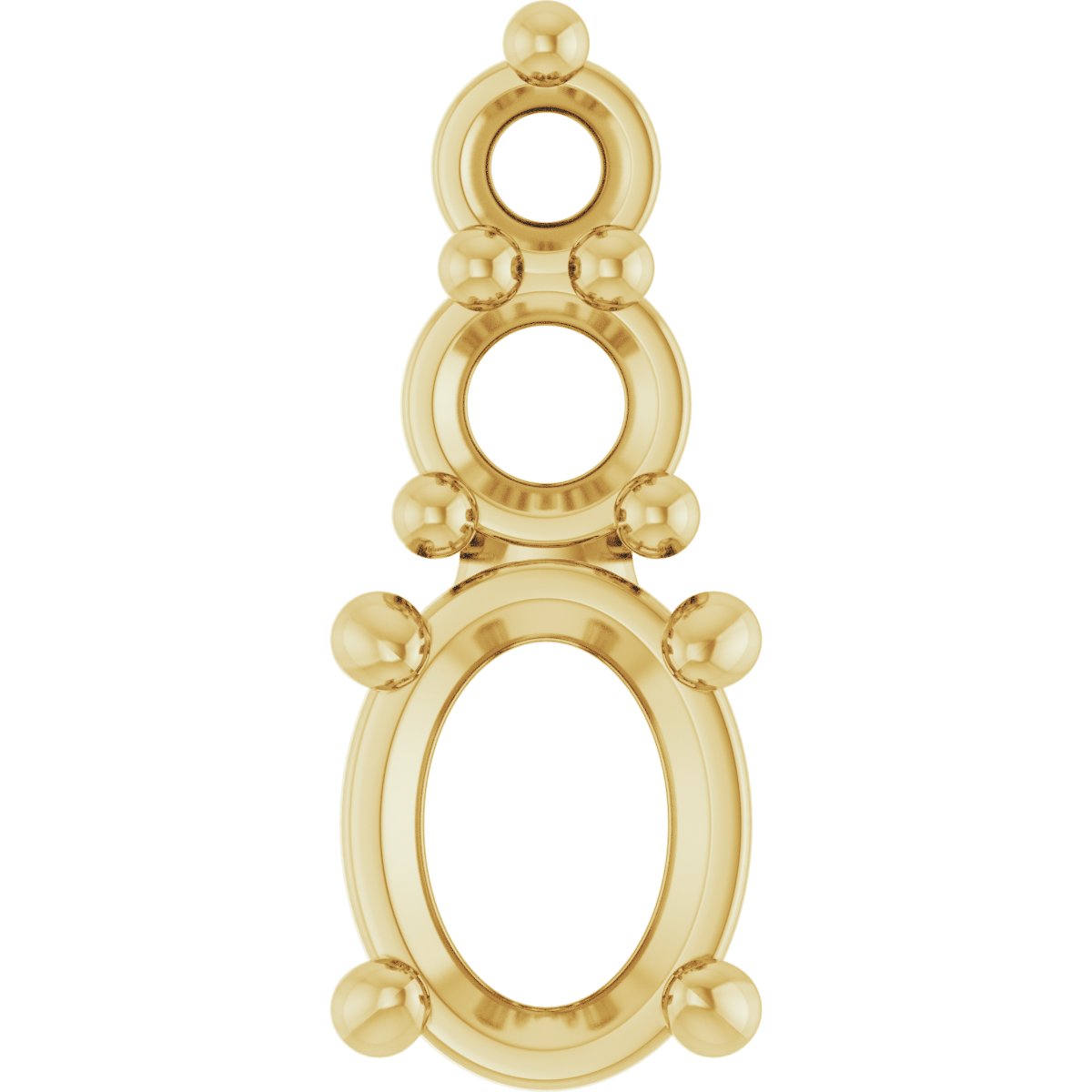 Graduated Accented Pendant