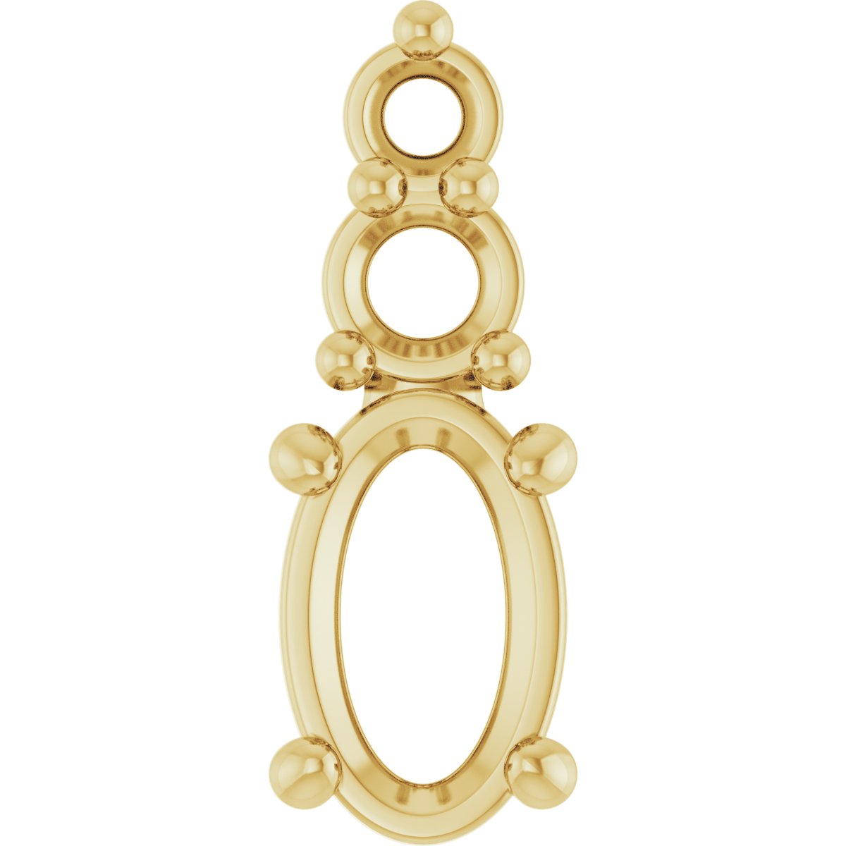 Graduated Accented Pendant
