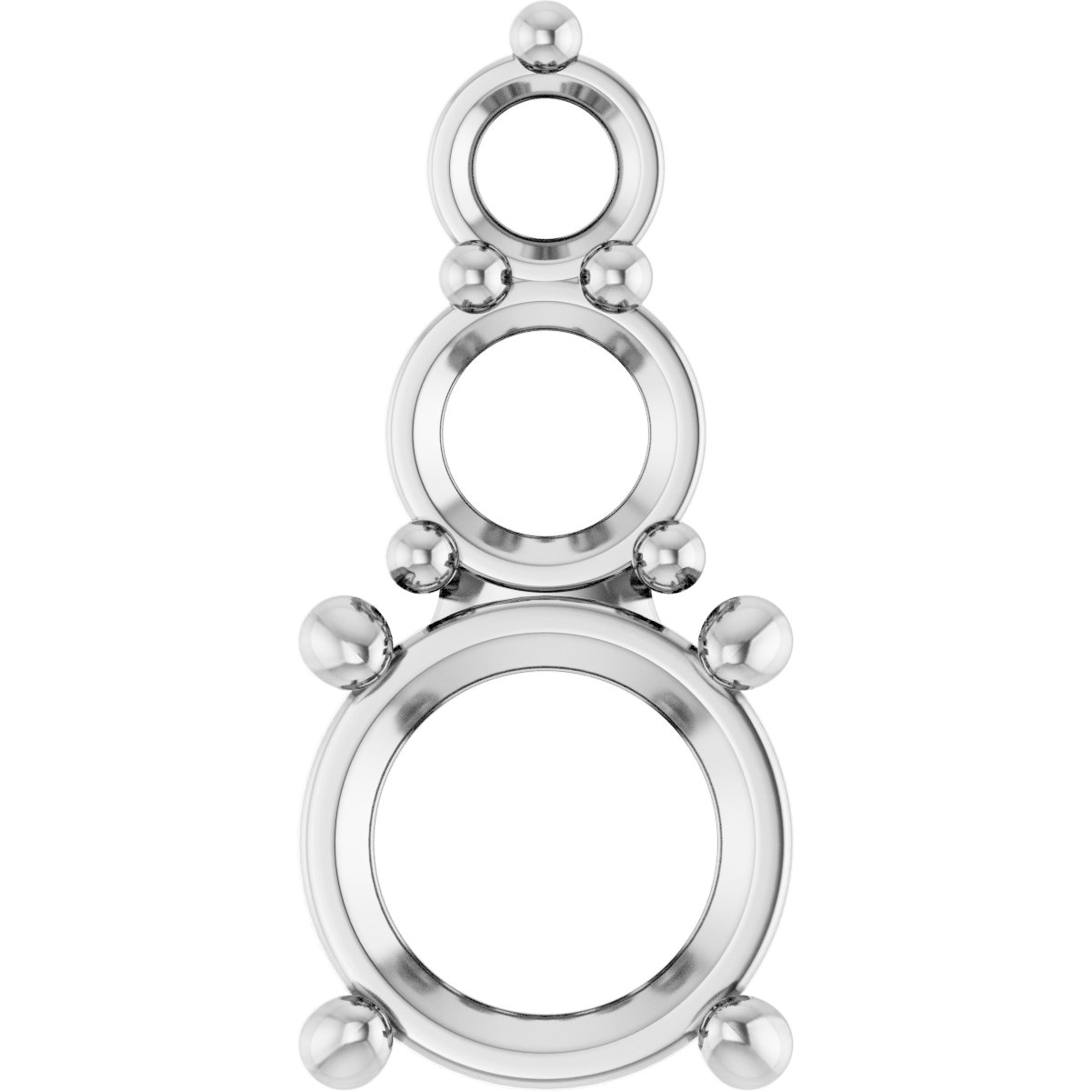 Graduated Accented Pendant