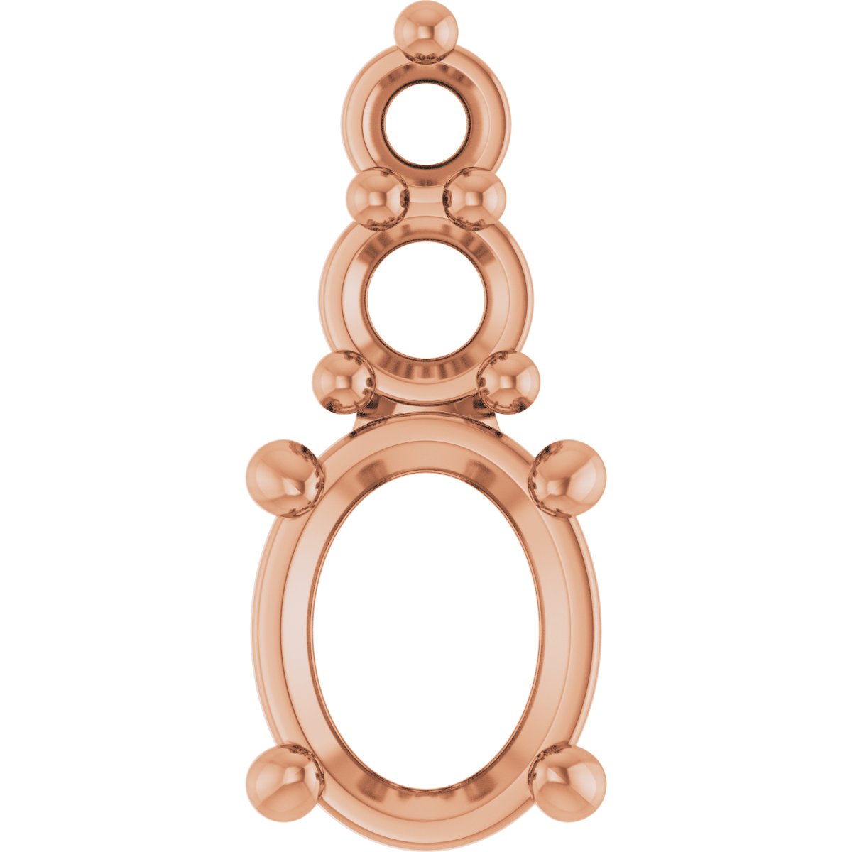 Graduated Accented Pendant