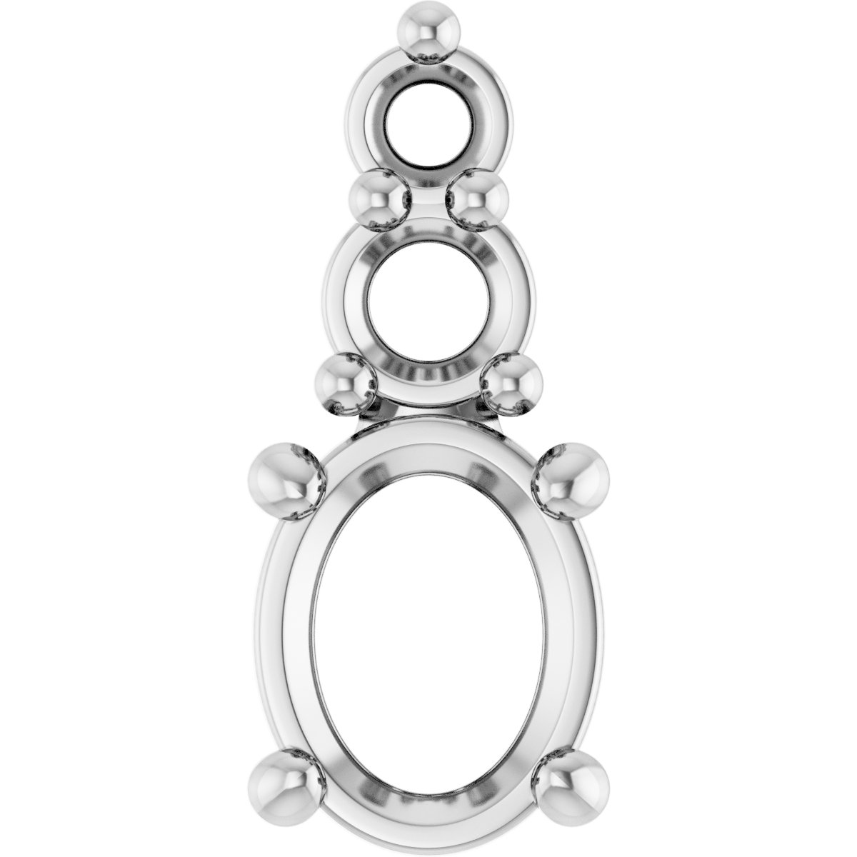 Graduated Accented Pendant