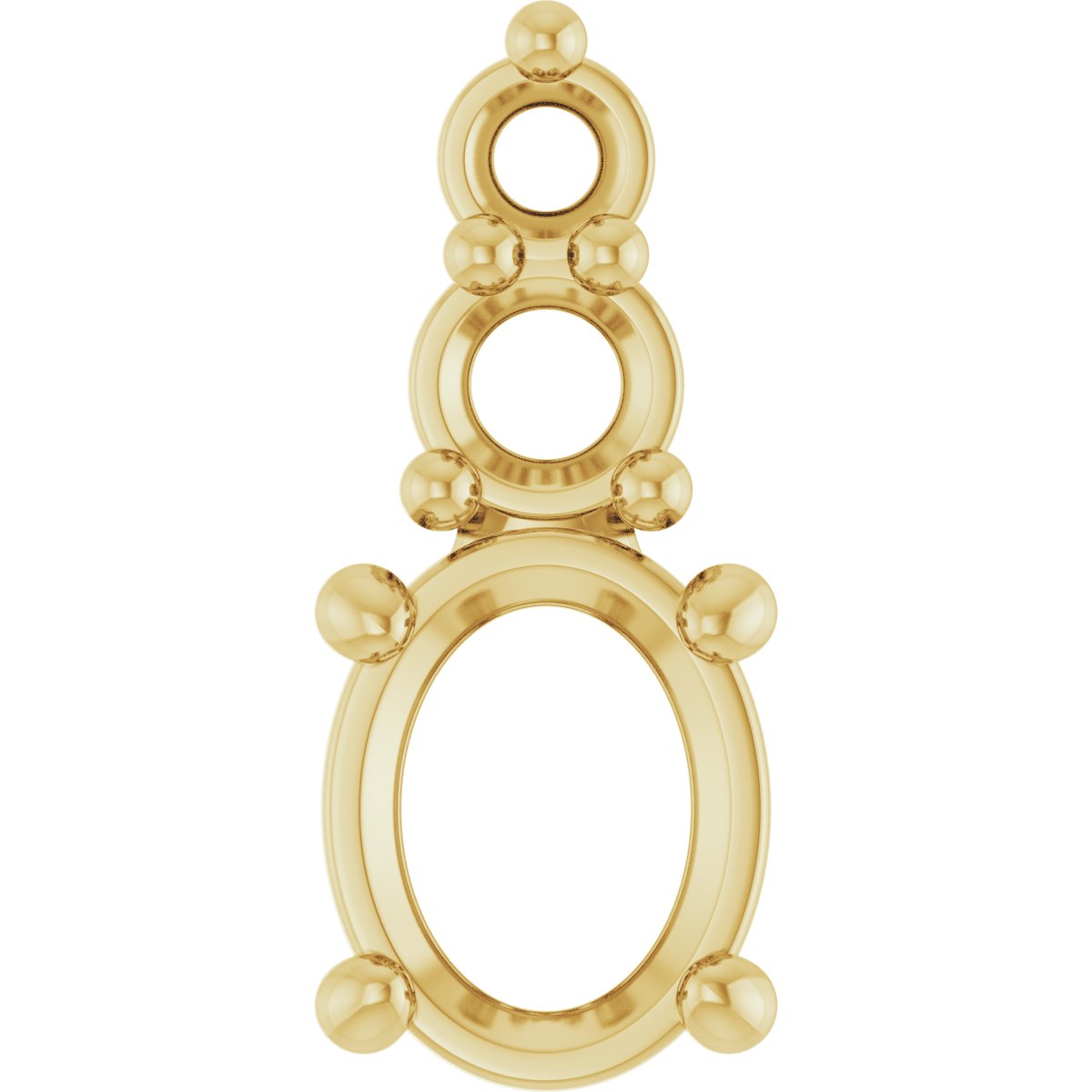 Graduated Accented Pendant