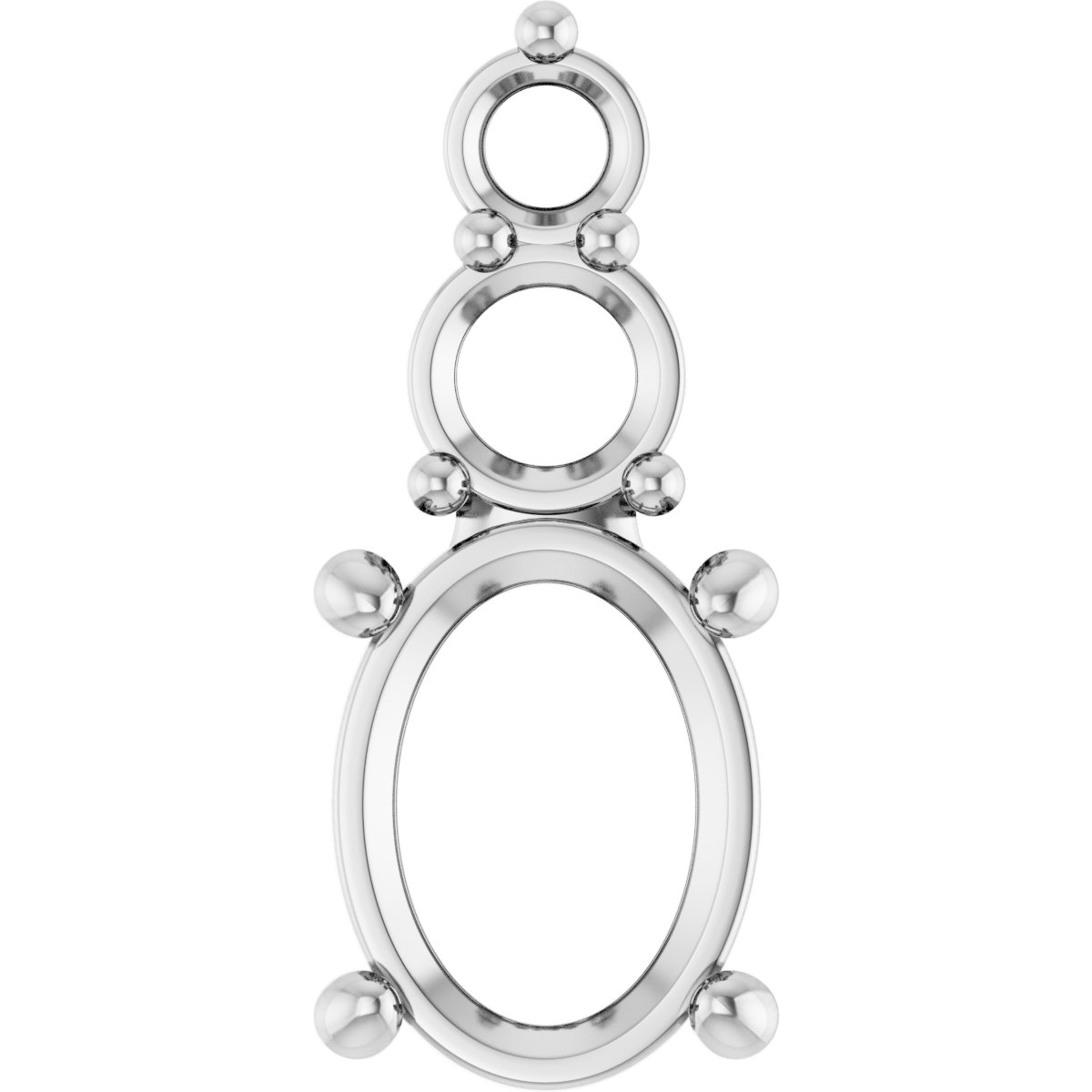 Graduated Accented Pendant