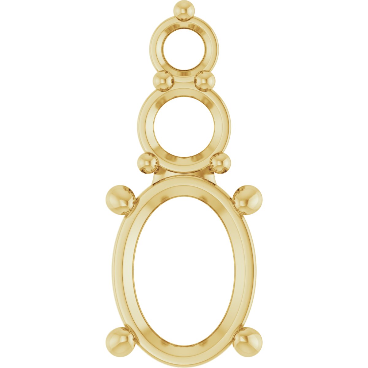 Graduated Accented Pendant