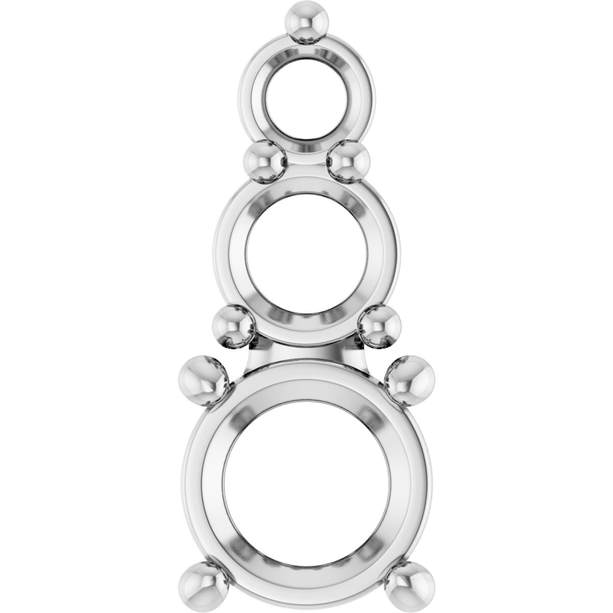Graduated Accented Pendant