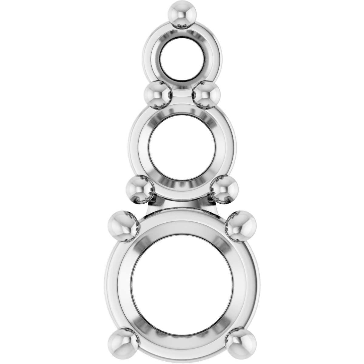 Graduated Accented Pendant