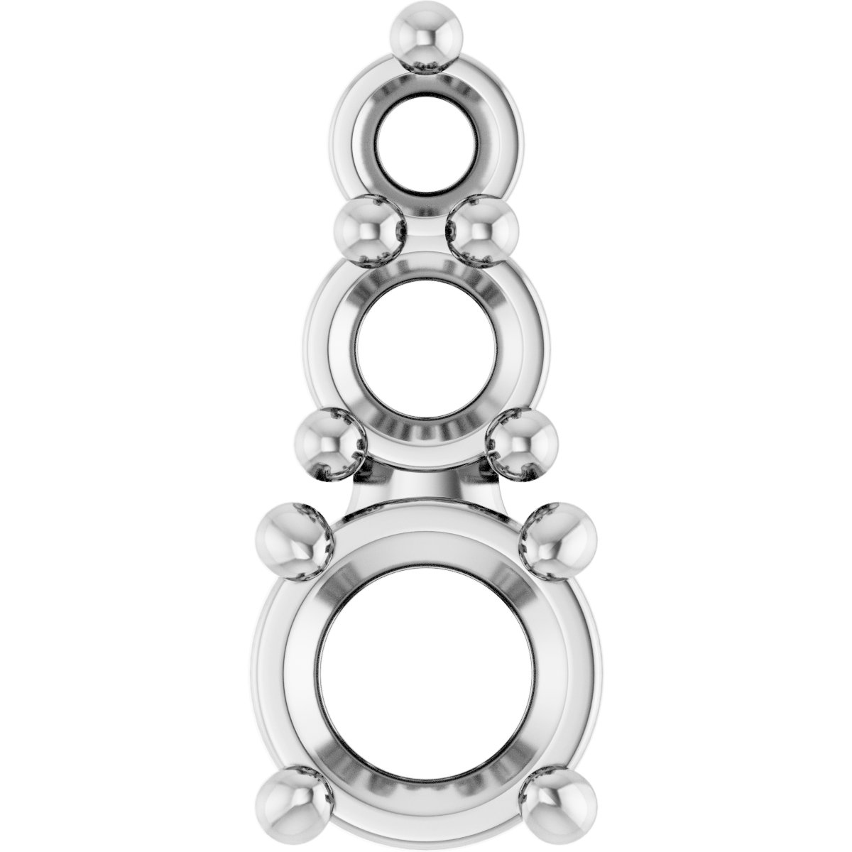 Graduated Accented Pendant