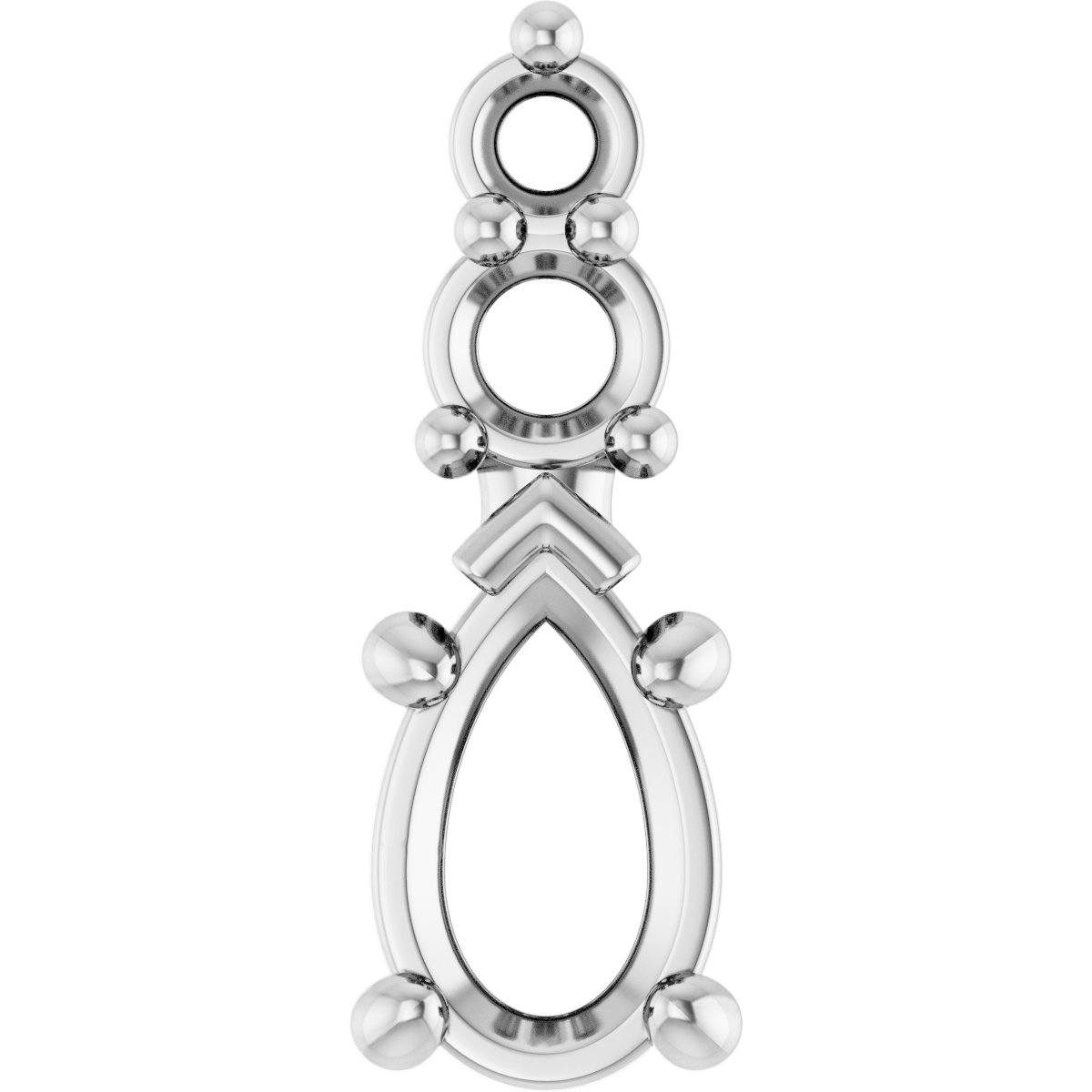 Graduated Accented Pendant