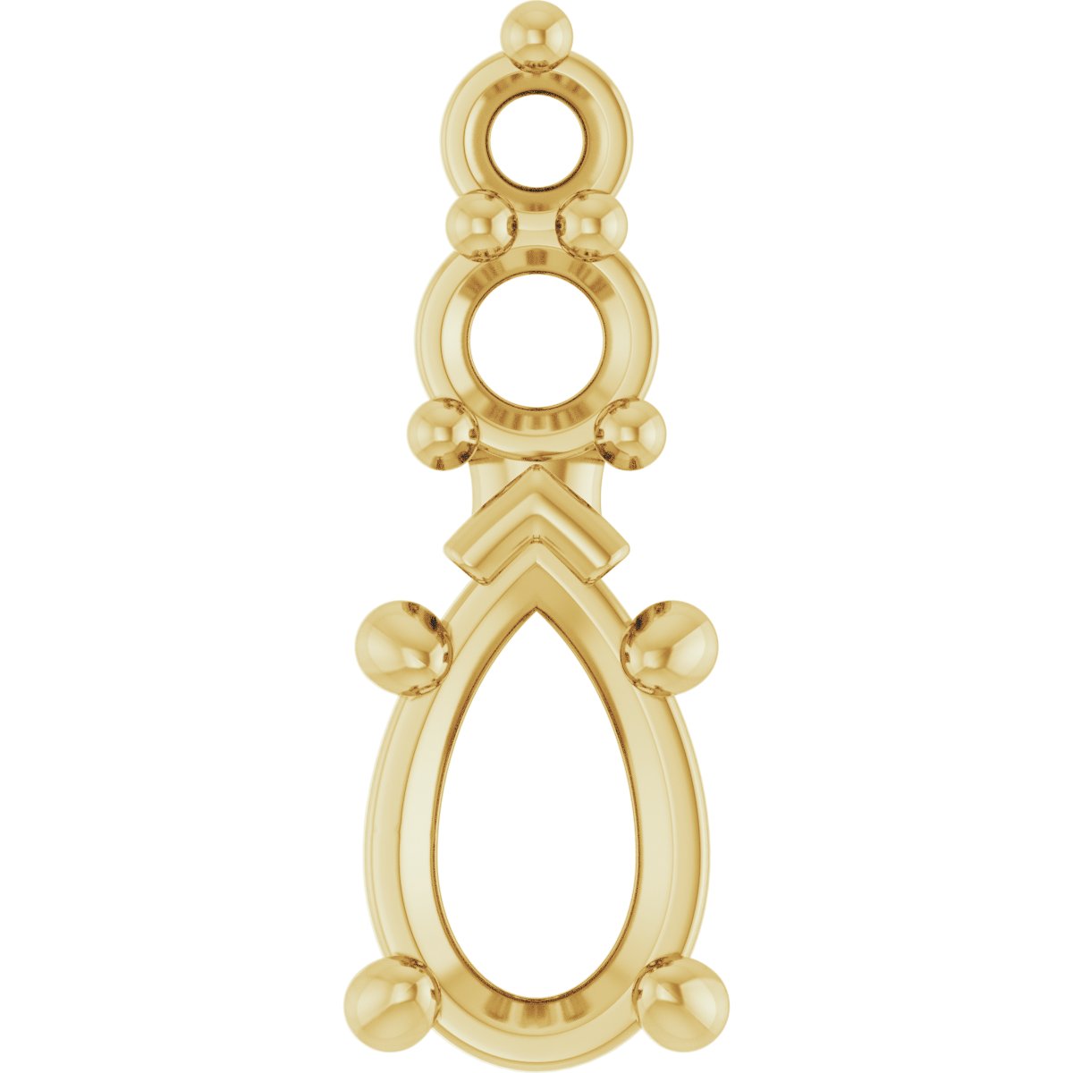 Graduated Accented Pendant