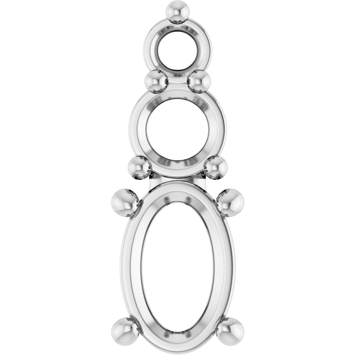 Graduated Accented Pendant