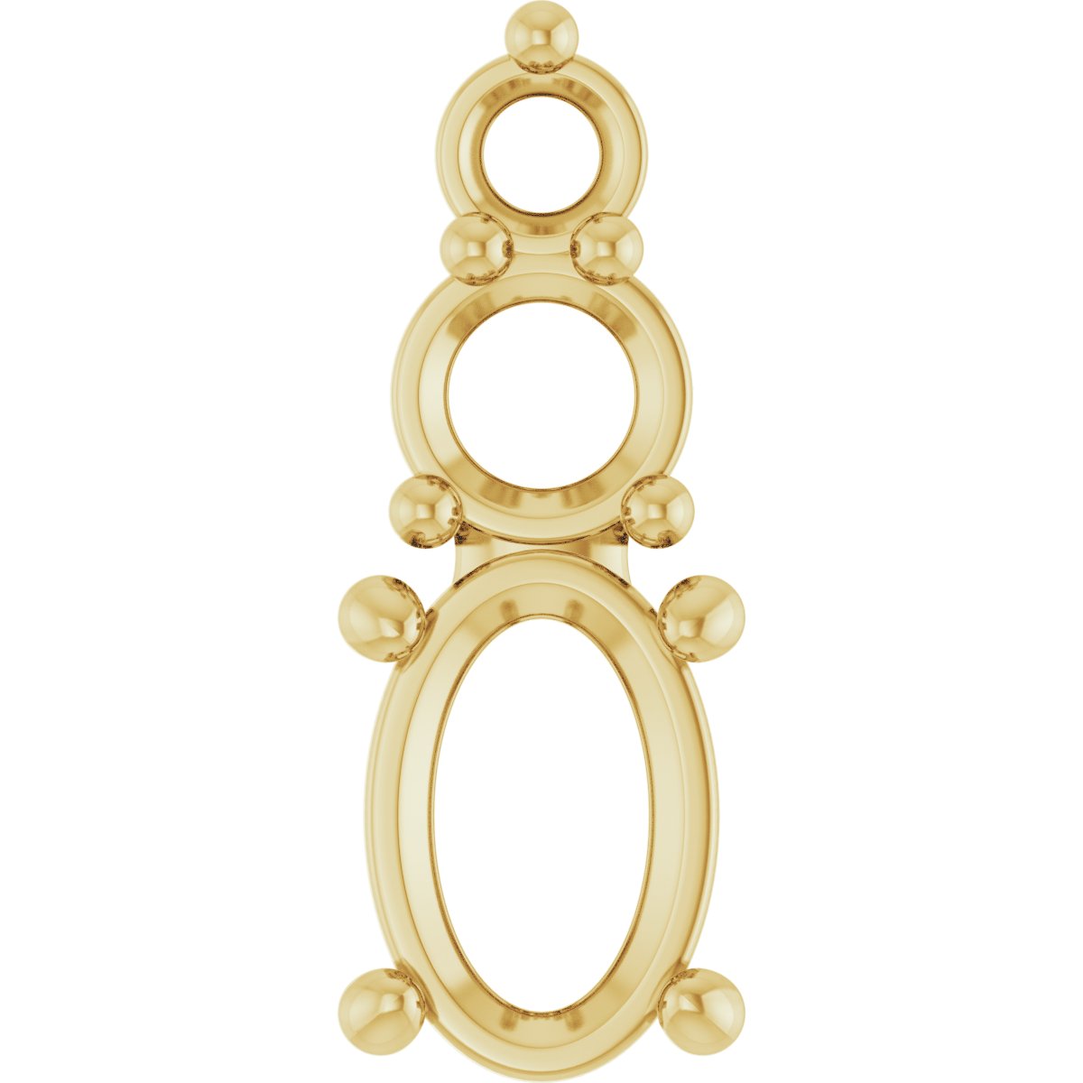 Graduated Accented Pendant