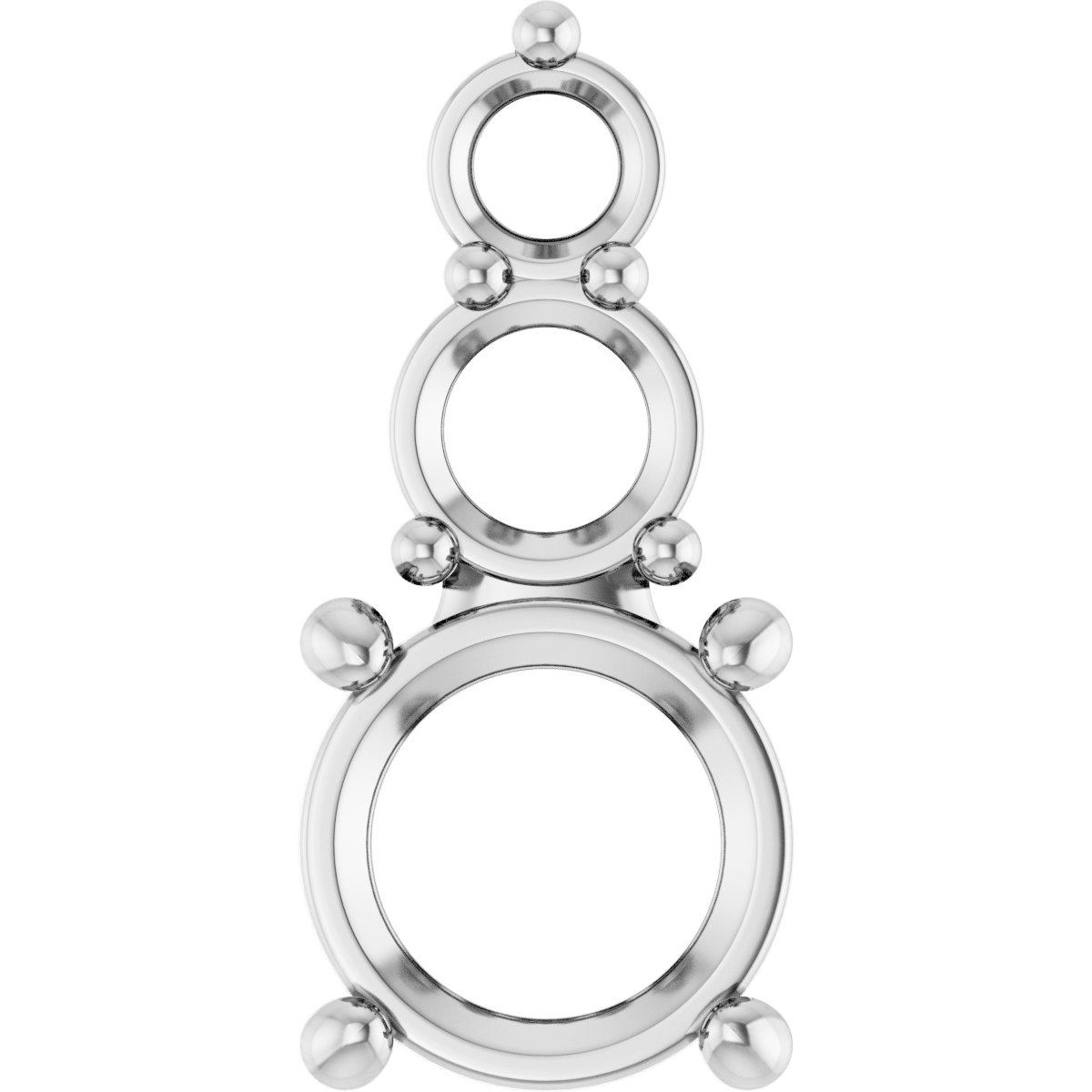 Graduated Accented Pendant