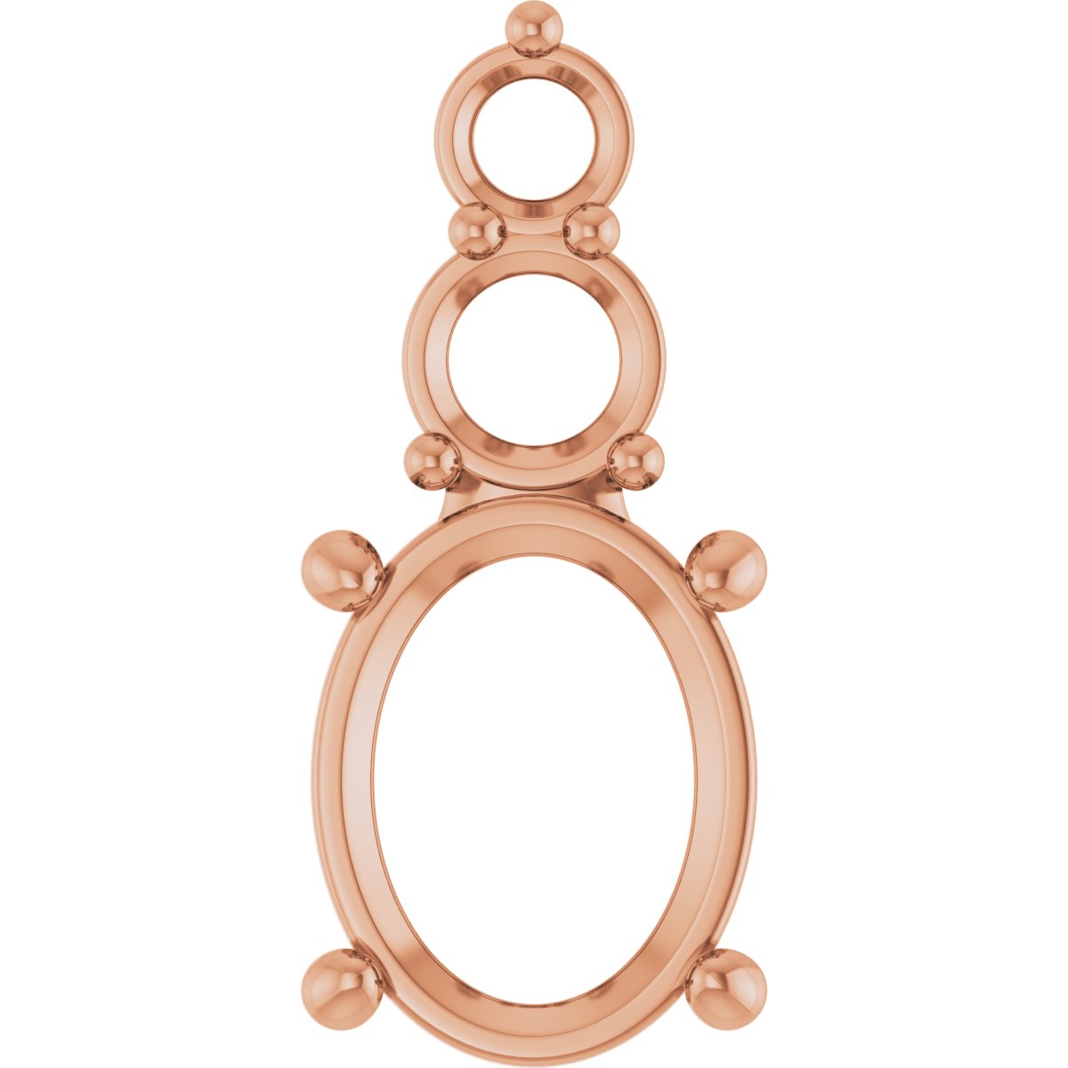 Graduated Accented Pendant