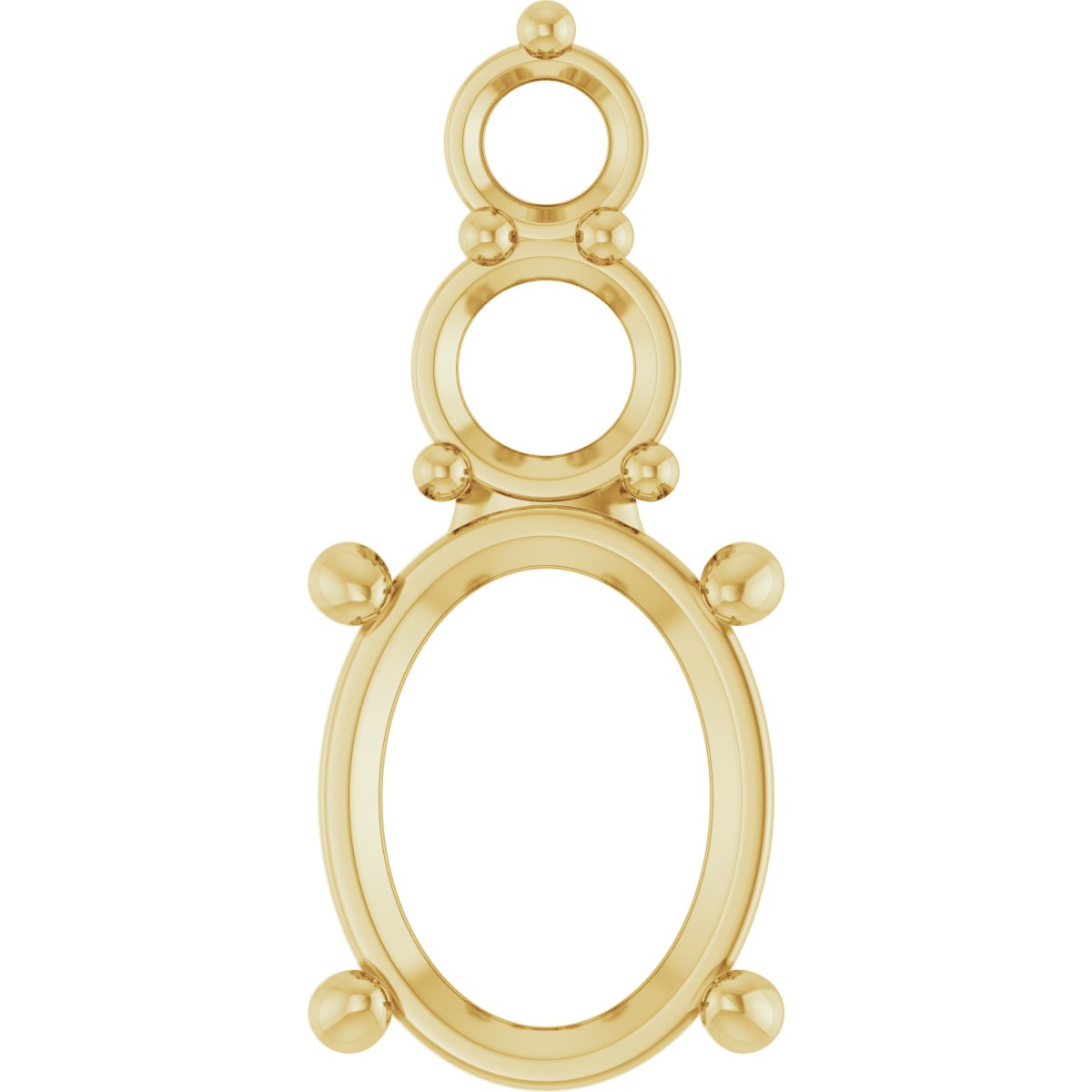Graduated Accented Pendant